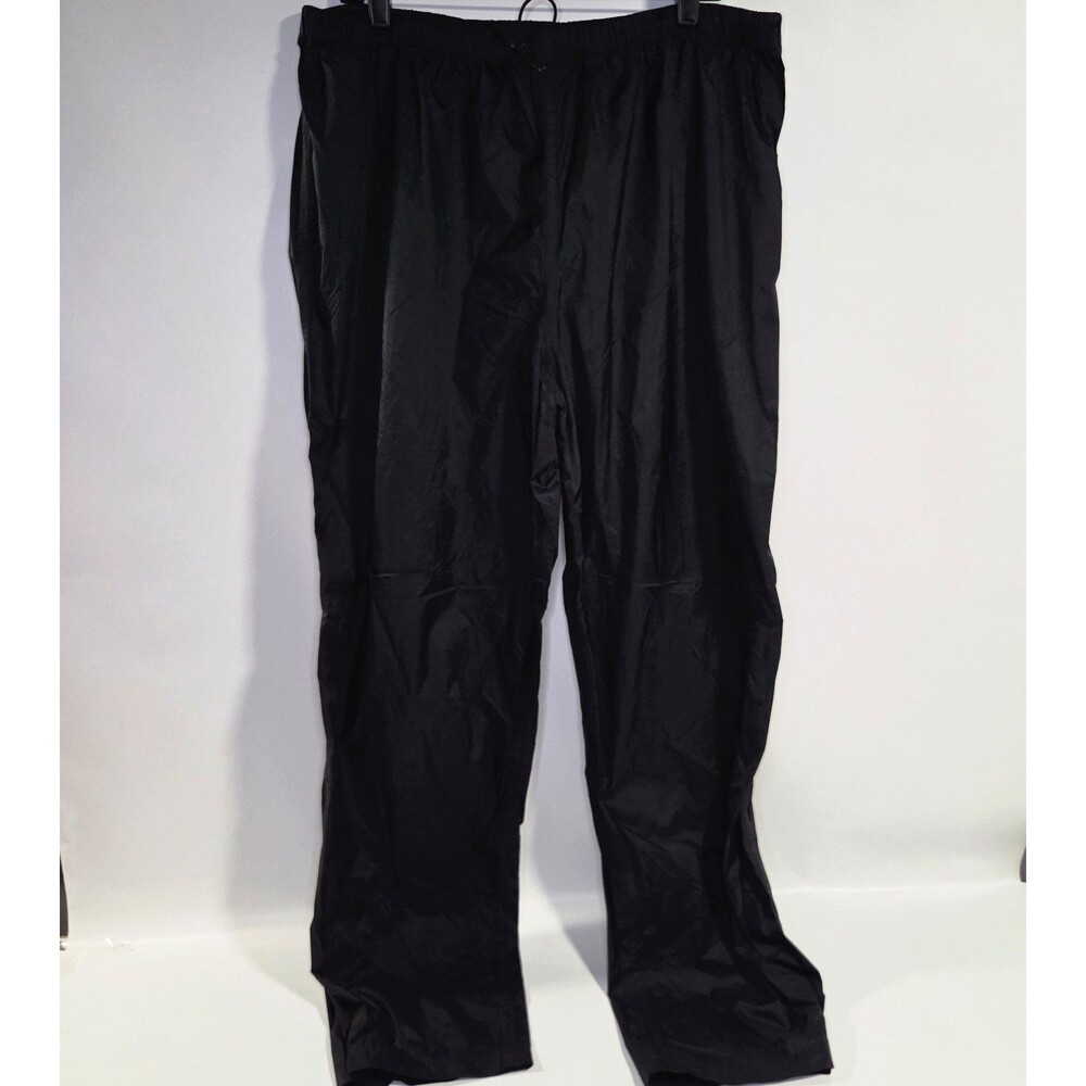 Cabela’s XL Black Packable Nylon Windbreaker Pants